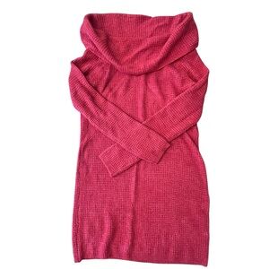 Womens’ Cowl Neck Fuschia Tunic XL